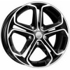 КиК  КС674 (Astra J)  6,5\R16 5*115 ET41 d70,2  Алмаз черный